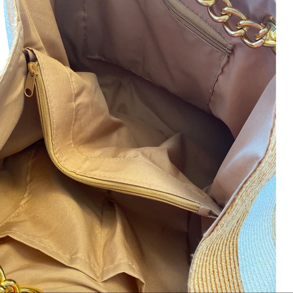 Straw metallic Handbag - Picture 5 of 13